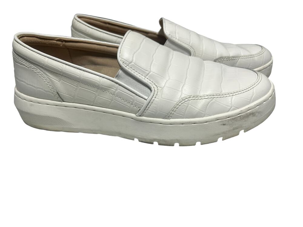 Vionic Dinora Croco White 8.5